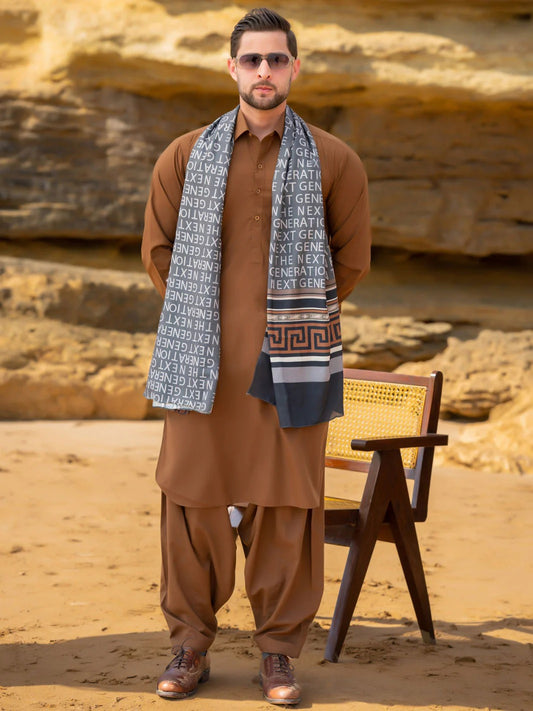 Ziva-Winter-Muffler Grey